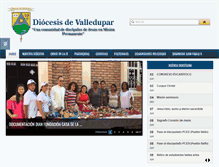 Tablet Screenshot of diocesisdevalledupar.org